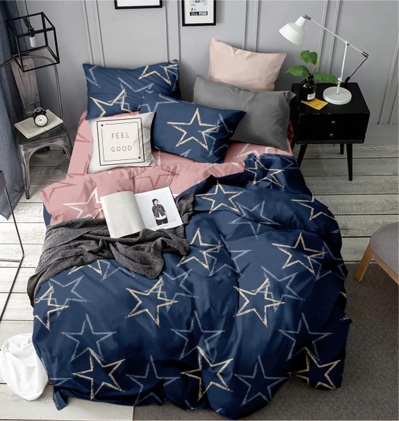 Постільна білизна євро Vie Nouvelle Velour Мікрофібра 200х220 VL29E