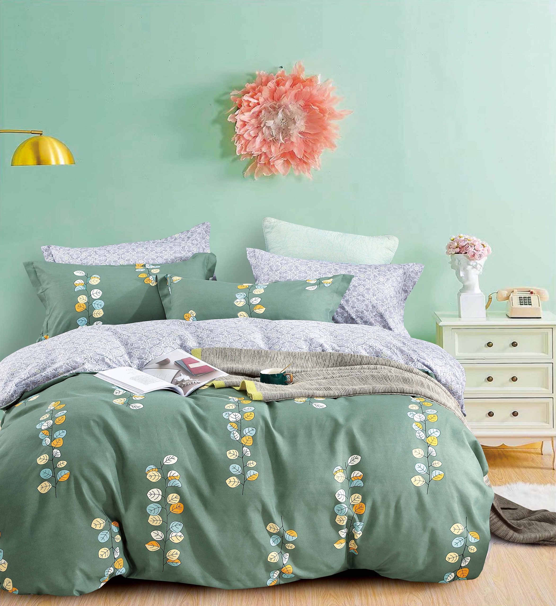 Постільна білизна євро Vie Nouvelle Velour Мікрофібра 200х220 VL30E