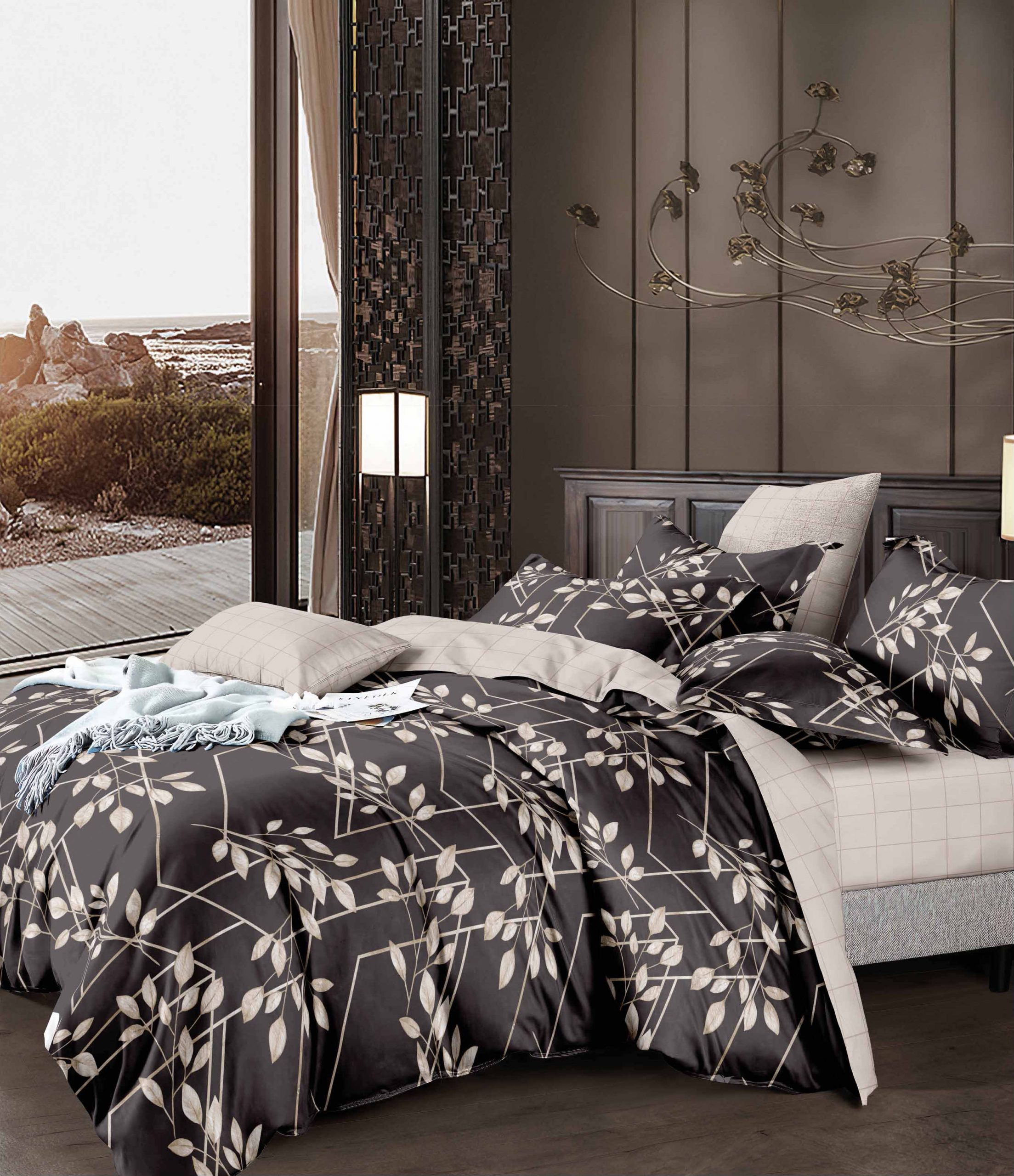 Постільна білизна євро Vie Nouvelle Velour Мікрофібра 200х220 VL31E