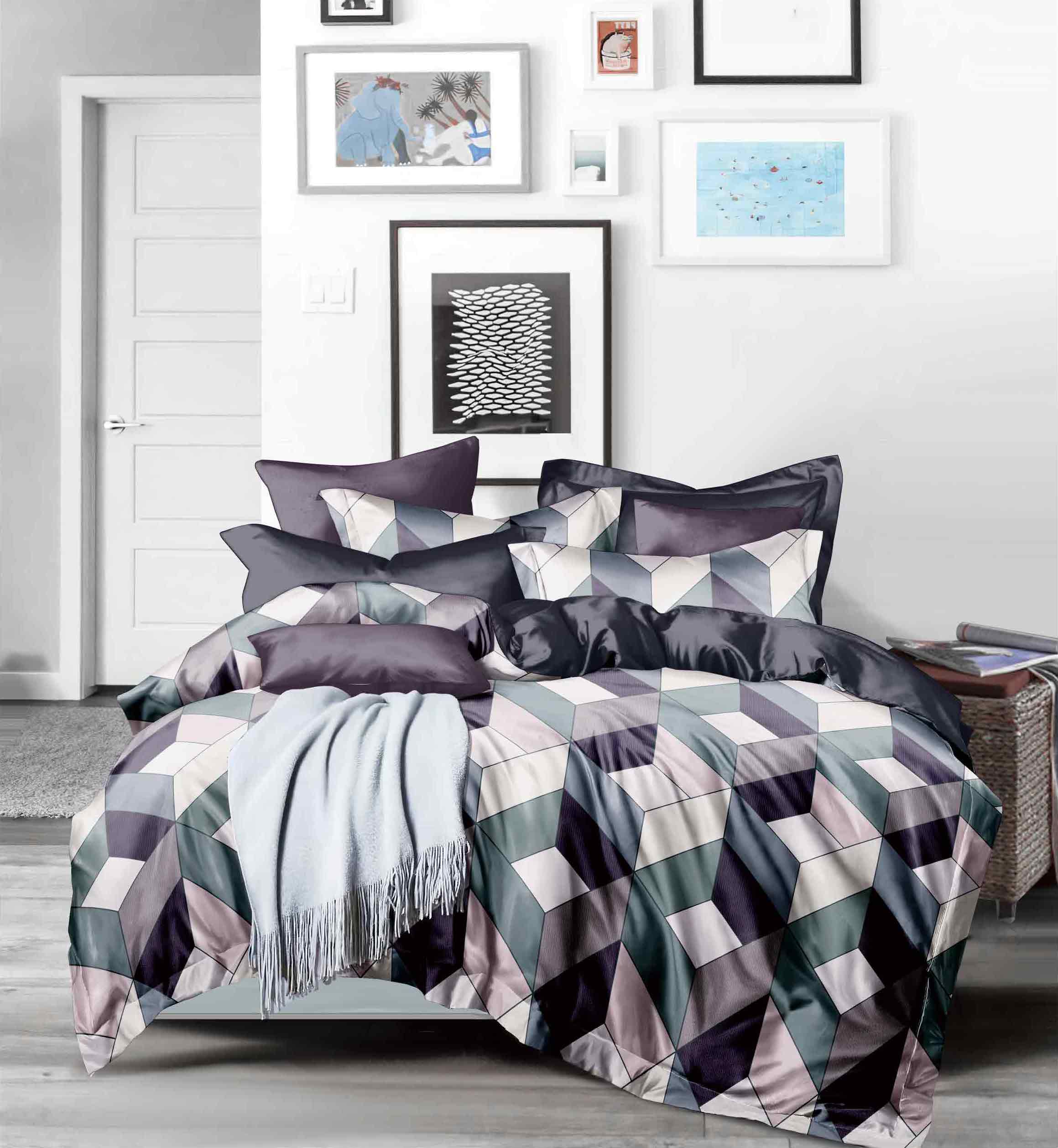 Постільна білизна євро Vie Nouvelle Velour Мікрофібра 200х220 VL41E