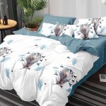 Постільна білизна євро Vie Nouvelle Velour Мікрофібра 200х220 VL48E