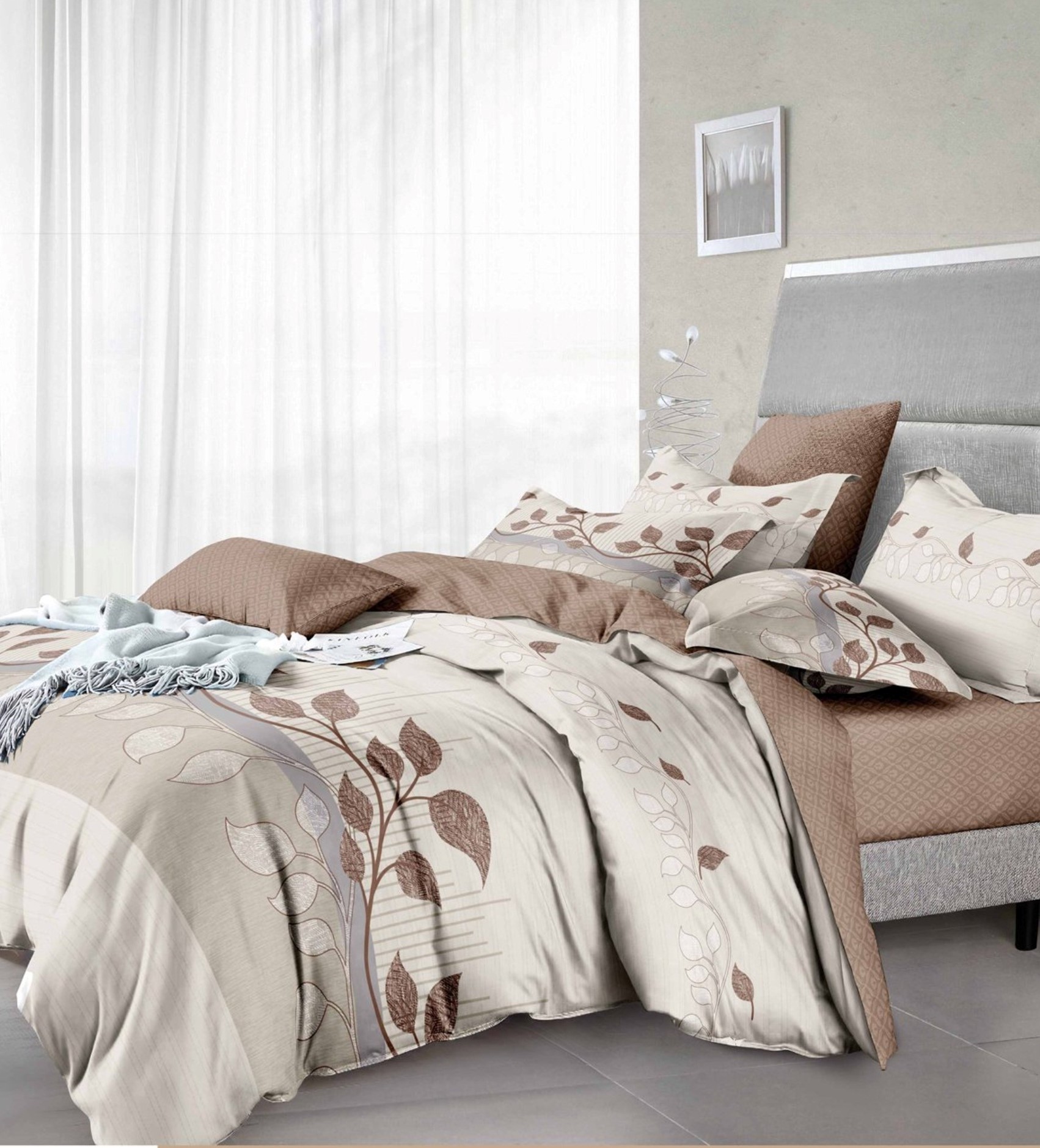 Постельное белье Vie Nouvelle Velour Микрофибра 200х220 VL69