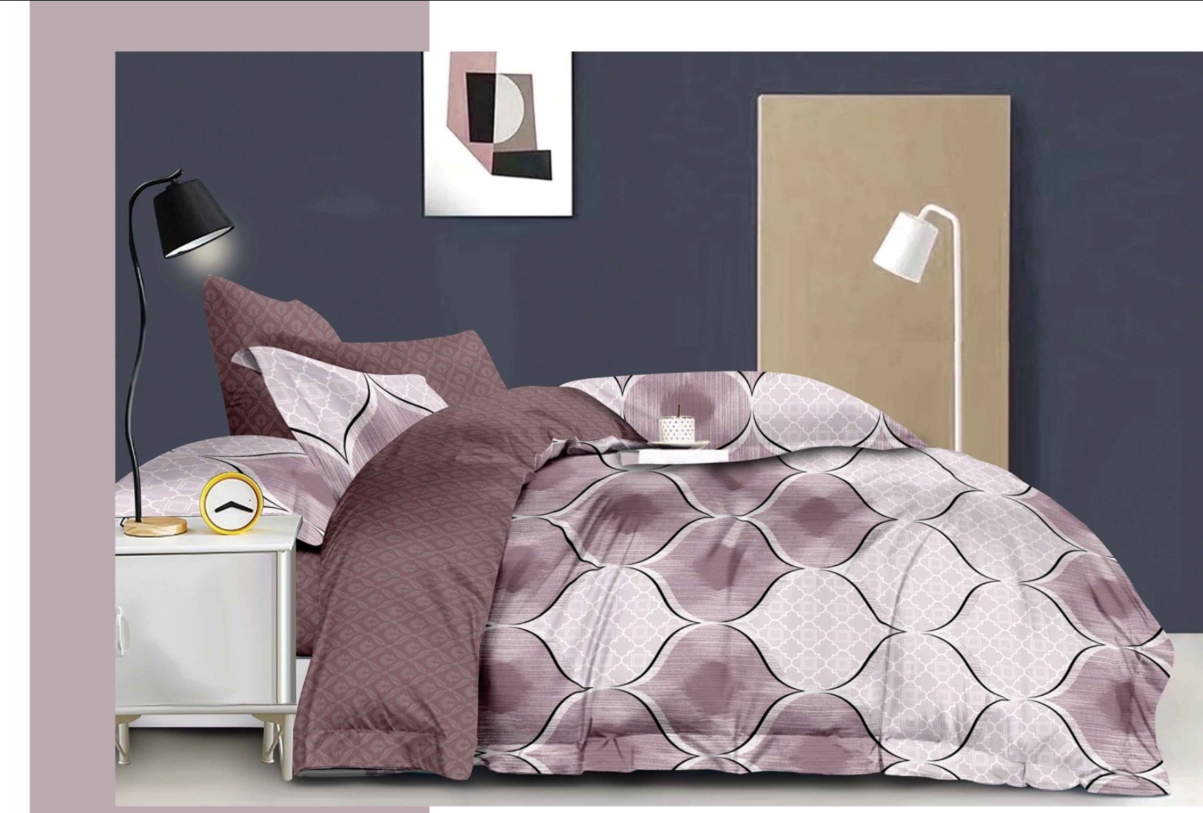 Постельное белье Vie Nouvelle Velour Микрофибра 200х220 VL83