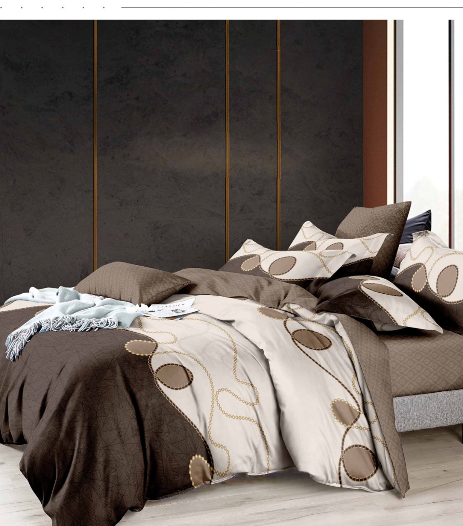 Постельное белье Vie Nouvelle Velour Микрофибра 200х220 VL84