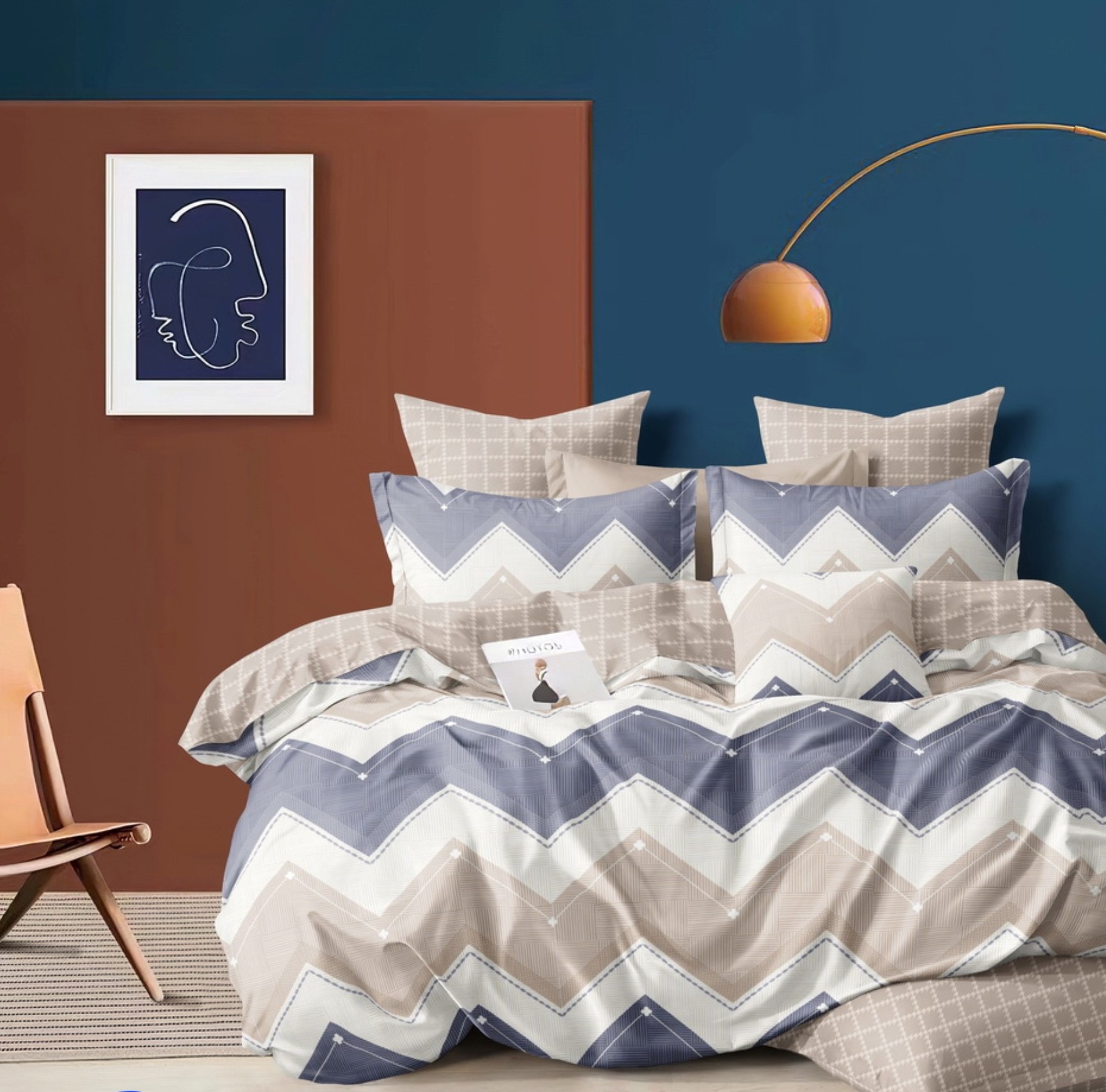 Постельное белье Vie Nouvelle Velour Микрофибра 200х220 VL86