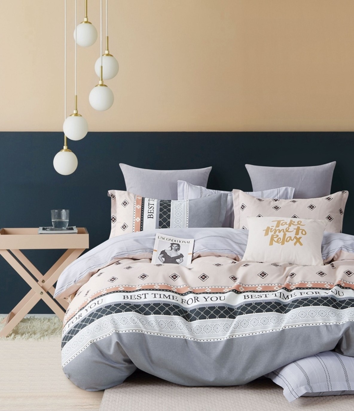 Постельное белье Vie Nouvelle Velour Микрофибра 200х220 VL89