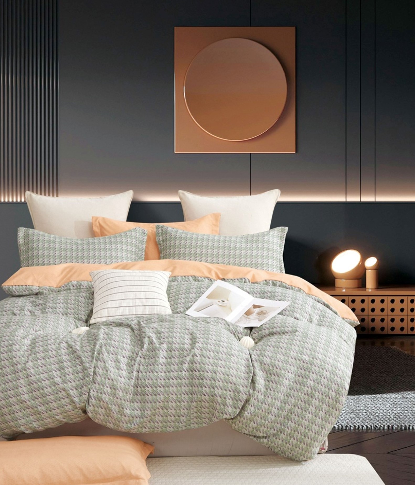 Постельное белье Vie Nouvelle Velour Микрофибра 200х220 VL90