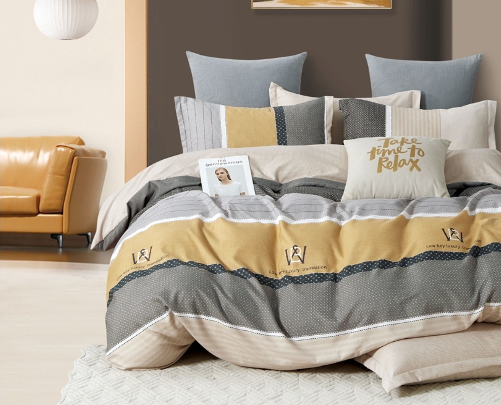 Постільна білизна Vie Nouvelle Velour Мікрофібра 200х220 VL104