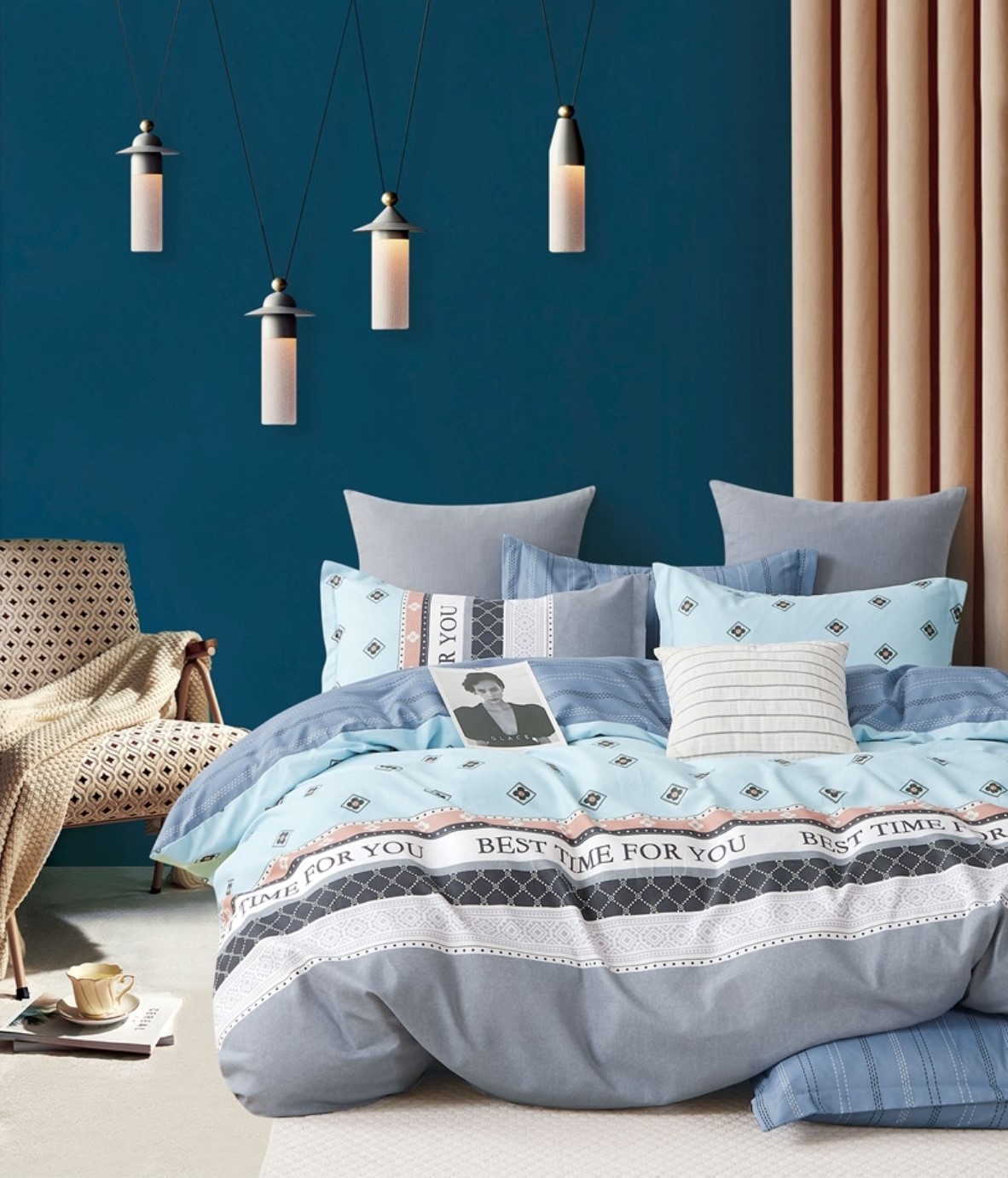 Постельное белье Vie Nouvelle Velour Микрофибра 200х220 VL107