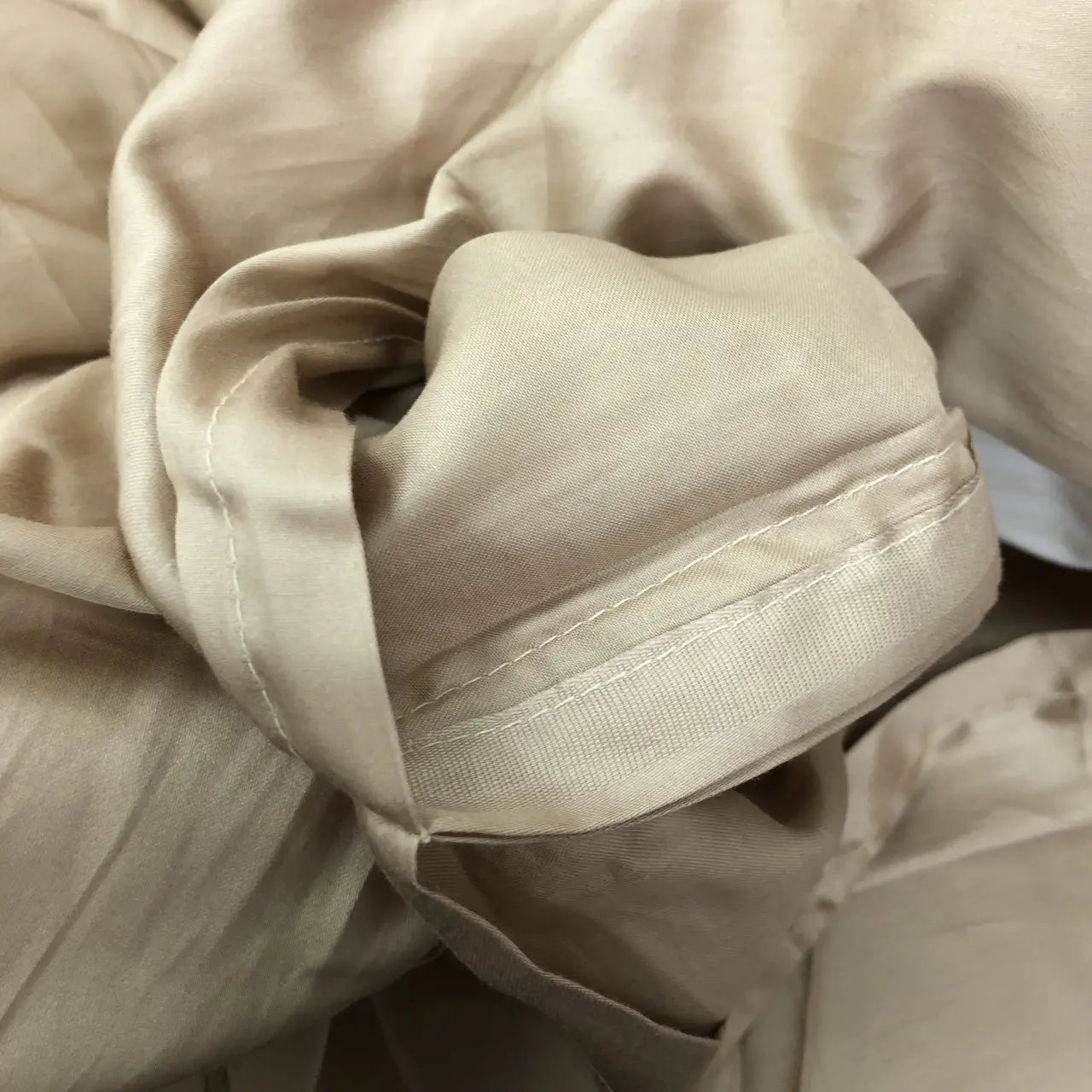 Постільна білизна Woodbury’s сатин преміум Golden Beige