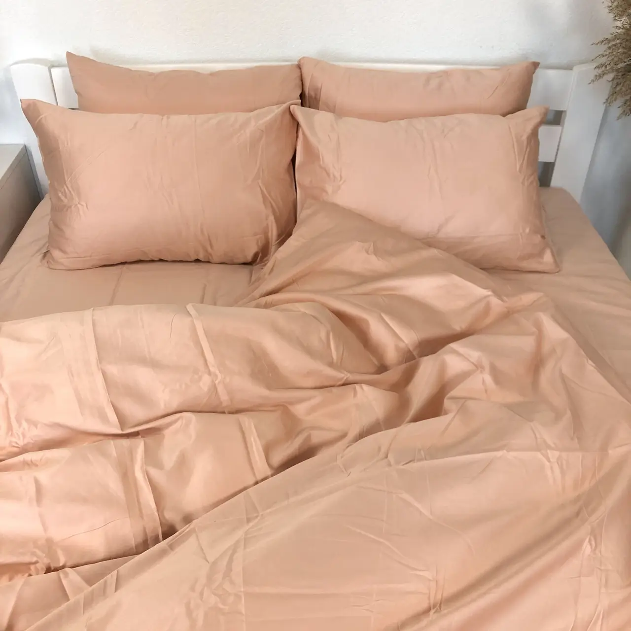 Постільна білизна Woodbury’s сатин преміум Peach