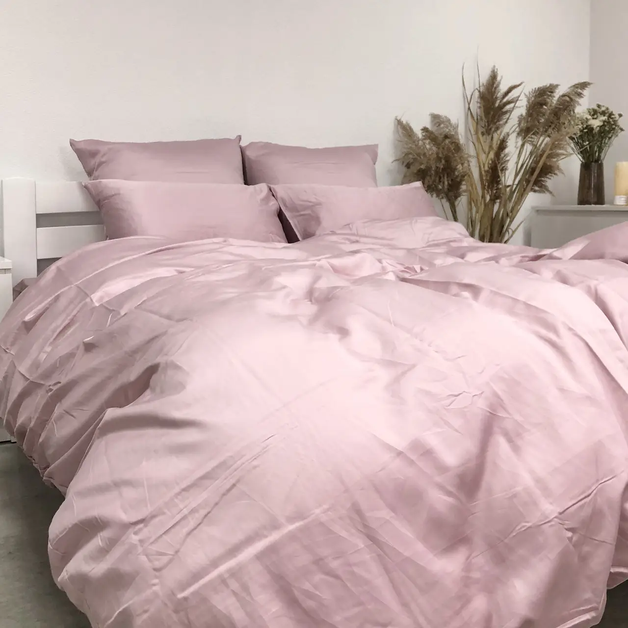 Постільна білизна Woodbury’s сатин преміум Pink