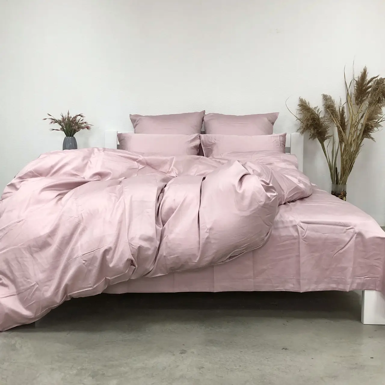 Постільна білизна Woodbury’s сатин преміум Pink