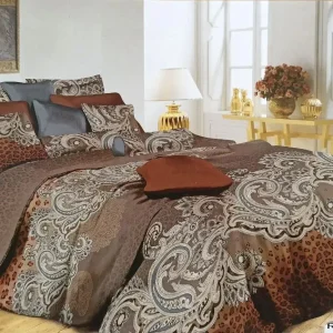 Постільна білизна євро Vie Nouvelle Сатин Фотопринт RP A-004