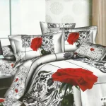 Постельное бельё евро Vie Nouvelle Сатин фотопринт RP A-013