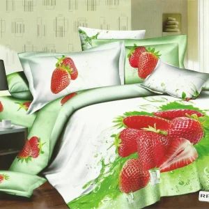 Постельное бельё евро Vie Nouvelle Сатин фотопринт RP-A020S