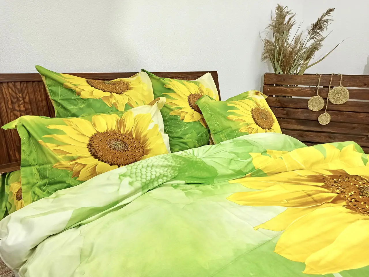 Постільна білизна євро Vie Nouvelle Сатин Фотопринт RP A-022