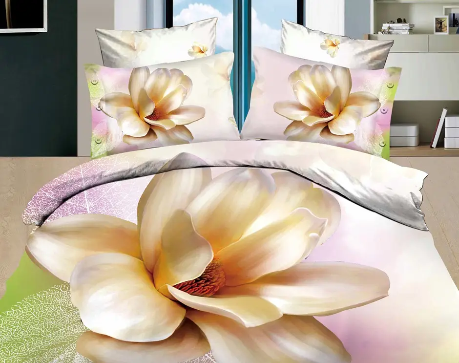 Постільна білизна євро Vie Nouvelle Сатин Фотопринт RP A-034