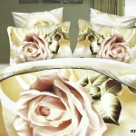 Постельное бельё евро Vie Nouvelle Сатин фотопринт RP A-056