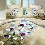 Постельное бельё евро Vie Nouvelle Сатин фотопринт RP A-17