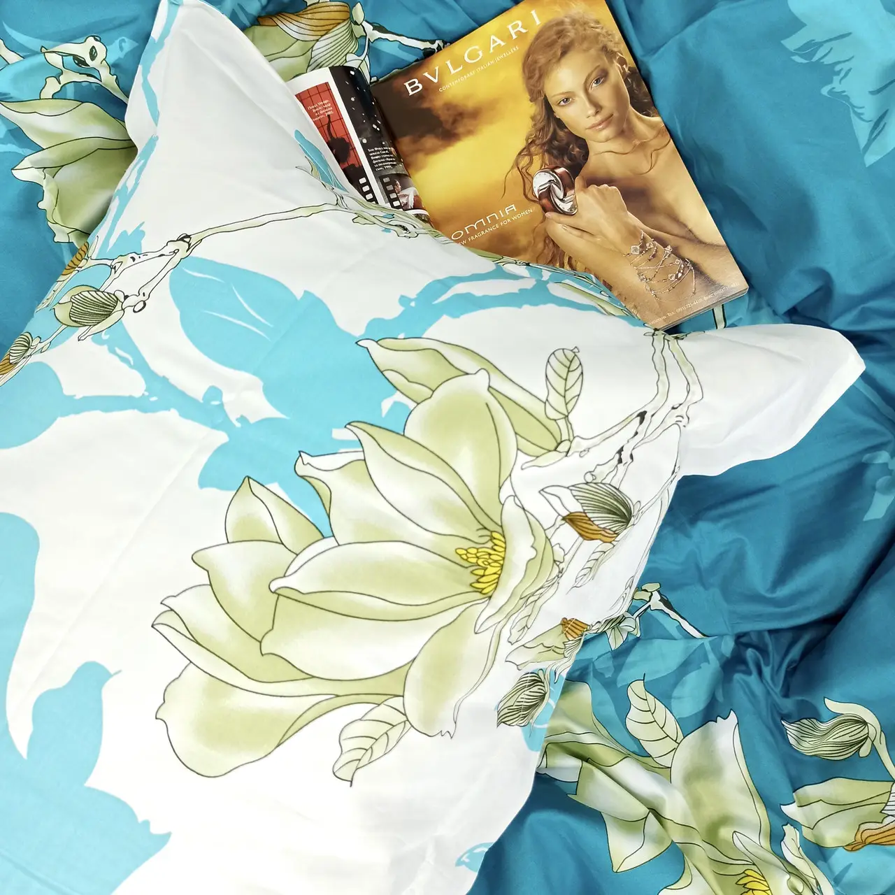 Постільна білизна євро Vie Nouvelle Сатин Фотопринт RP A-1