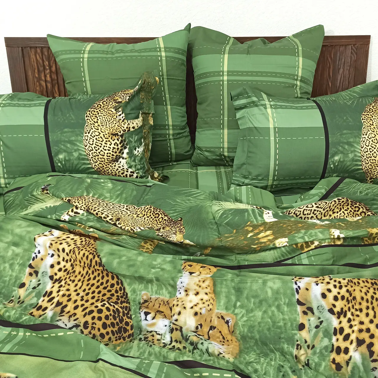 Постельное бельё евро Vie Nouvelle Сатин фотопринт RP A-14