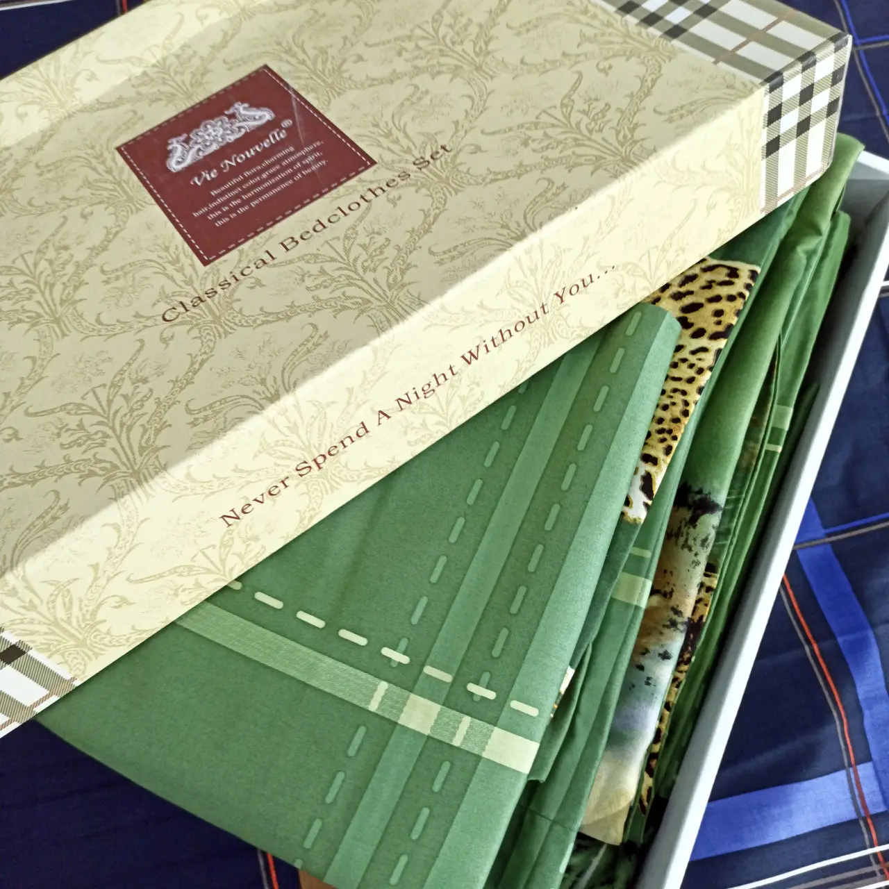 Постельное бельё евро Vie Nouvelle Сатин фотопринт RP A-14