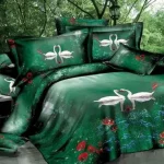 Постельное бельё евро Vie Nouvelle Сатин фотопринт RP A-2