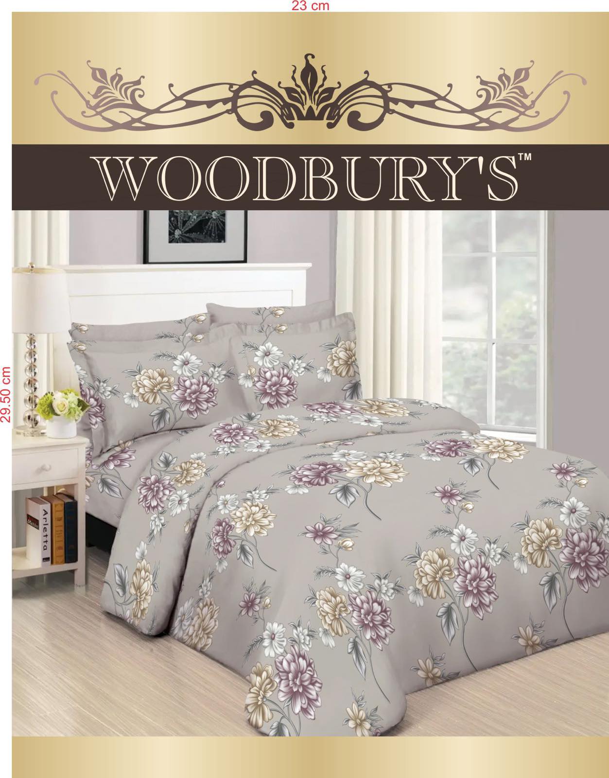 Постільна білизна Woodbury’s фланель Пакистан F003