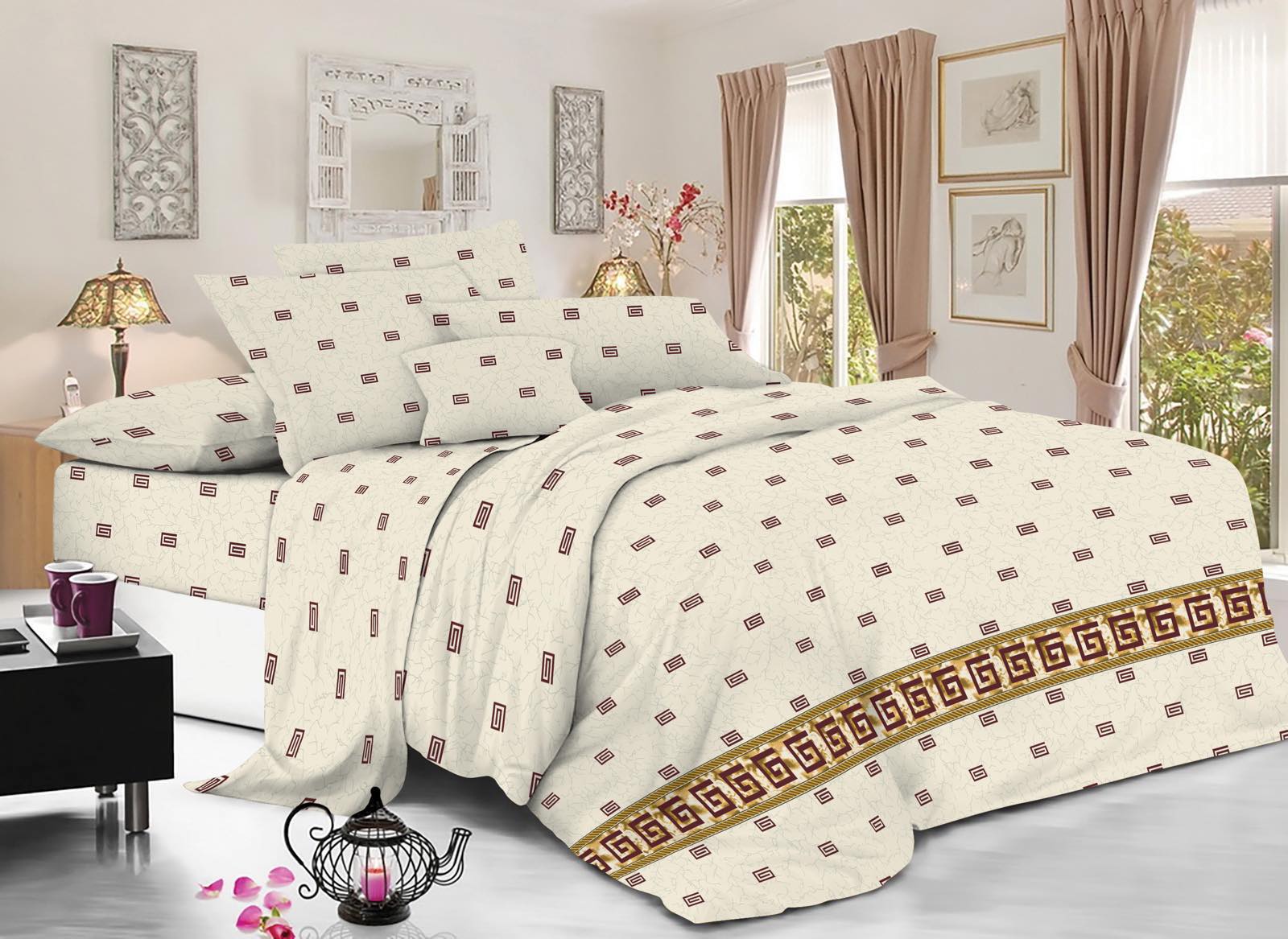 Постільна білизна Woodbury’s ранфорс Пакистан W2076