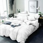 Поліестрова та бавовняна тканина білого кольору Бязь Голд Люкс 220 GLWhite