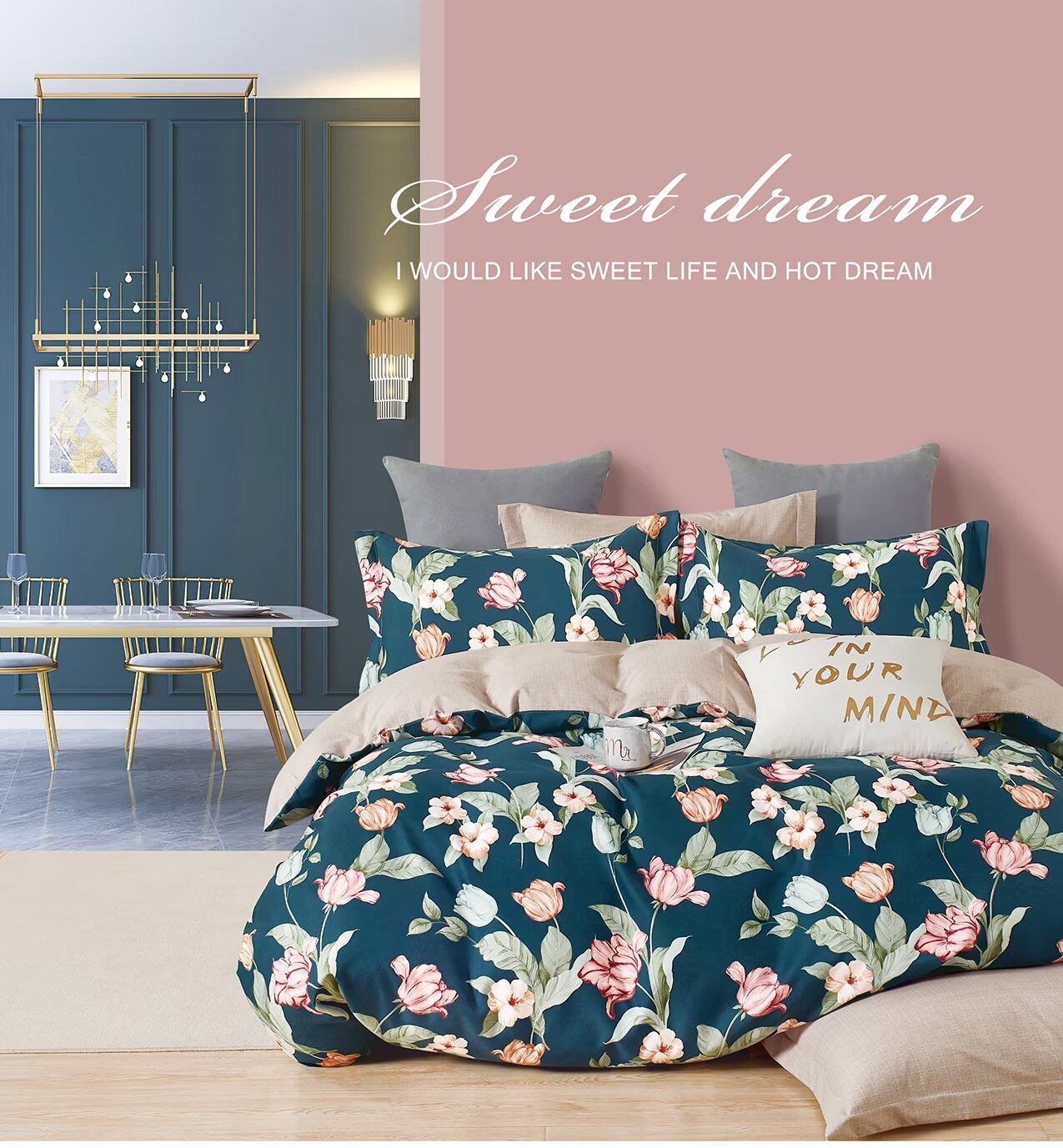 Постільна білизна Vie Nouvelle Velour Мікрофібра  D30