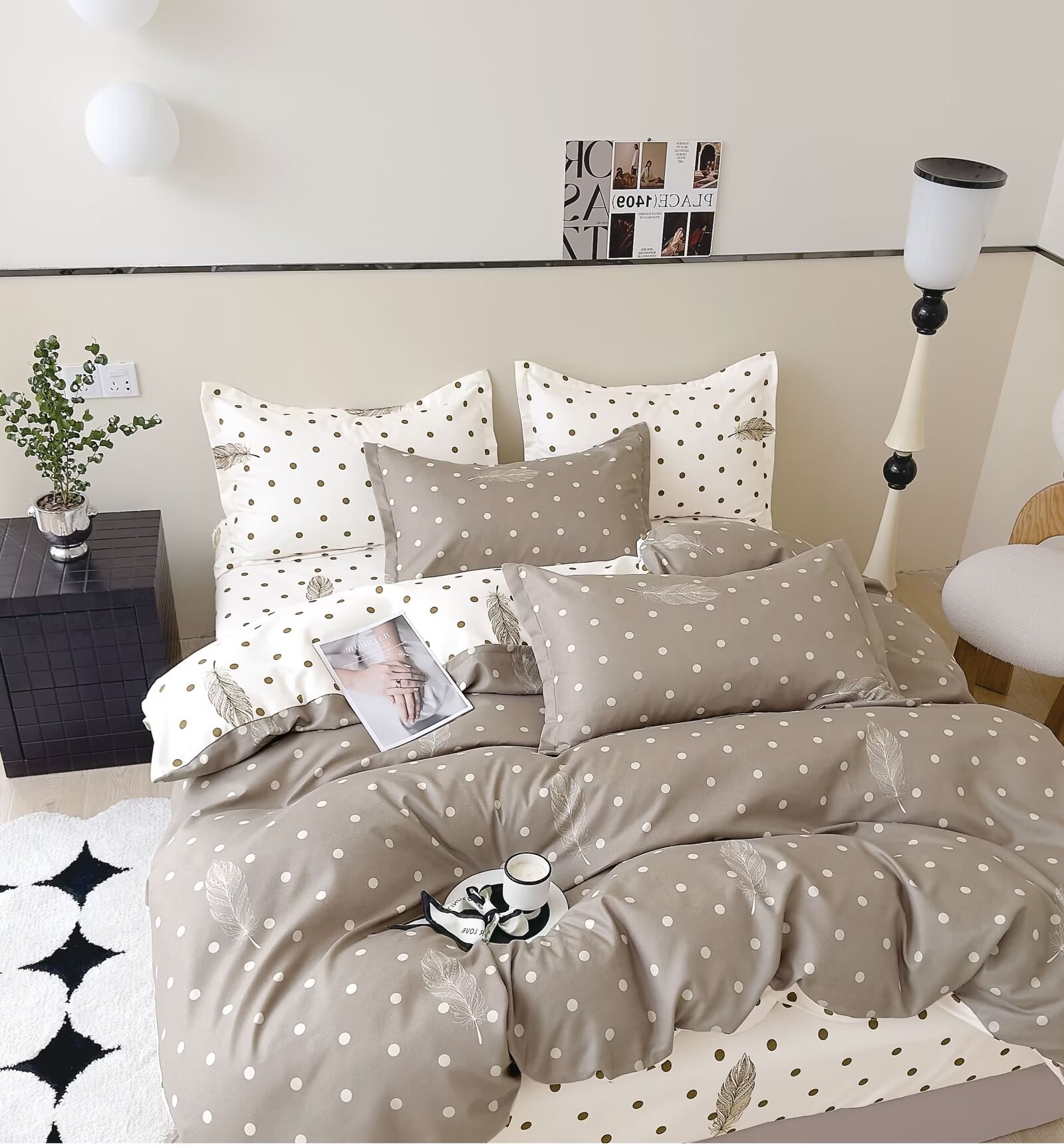 Постільна білизна Vie Nouvelle Velour Мікрофібра 200х220 D32